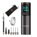 Electric Ball Pump with Digital Pressure Gauge, Fast Inflator for Sports Balls