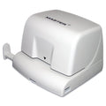 Electric Two-Hole Punch for Office - 10 Sheets Capacity, Adjustable Guide