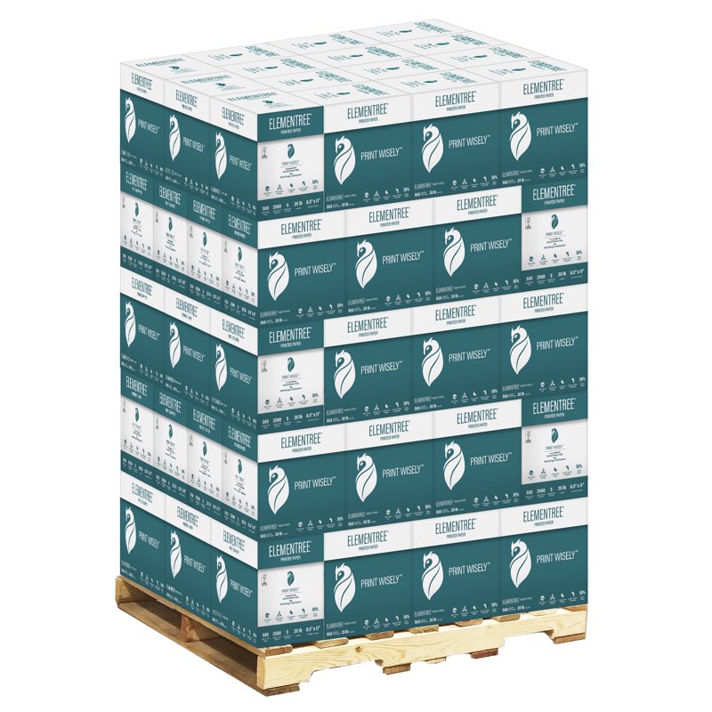 Sustainable Printer Paper 8.5 x 11 - Eco-Friendly Copy Paper for Office & Home