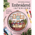 Embroidery Pattern Book for Interior Spaces - Stitching Techniques & Home Decor
