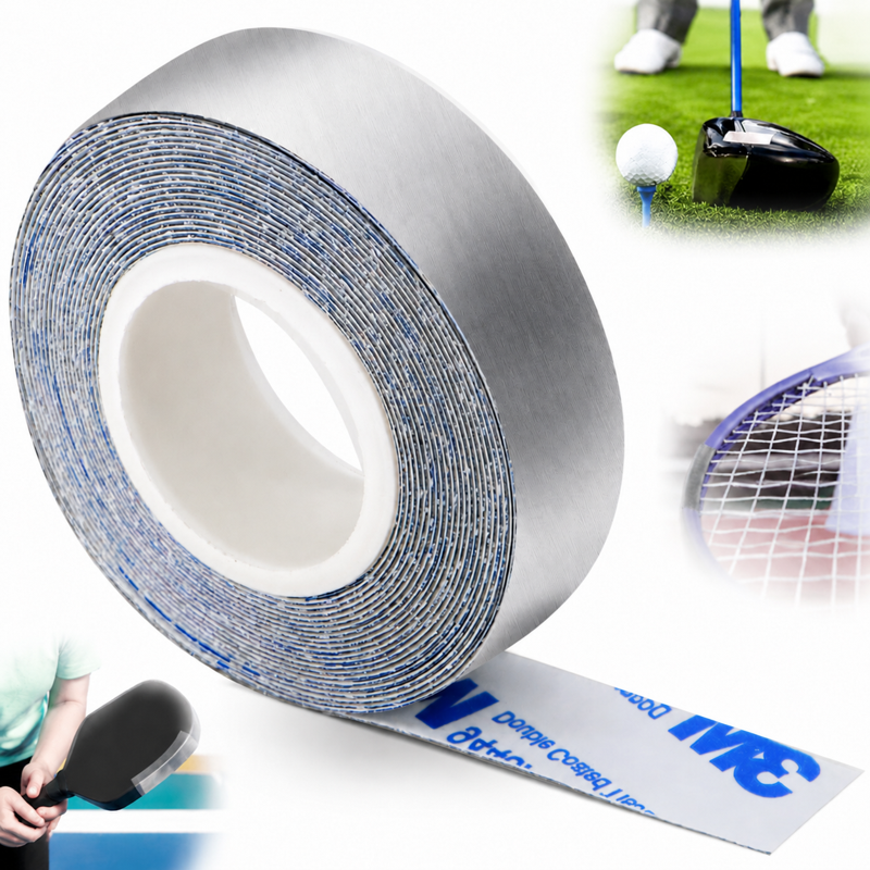 1/2in x 100in Lead Tape for Swing Weight - 0.5 g/inch Adhesive Tape for Golf Tennis Pickleball