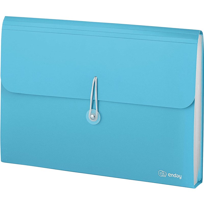 A4 Accordion Folder with Pockets - Document Organizer & Paper Storage