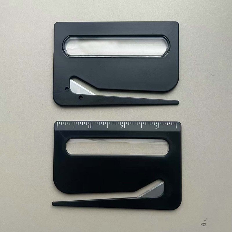 Envelope Opener Letter & Package Cutter with Concealed Blade - Office & Mailroom Tool