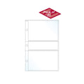 Mini Recipe & Photo Page Protectors 3x5 Inch Pack of 20 Archival Safe Clear