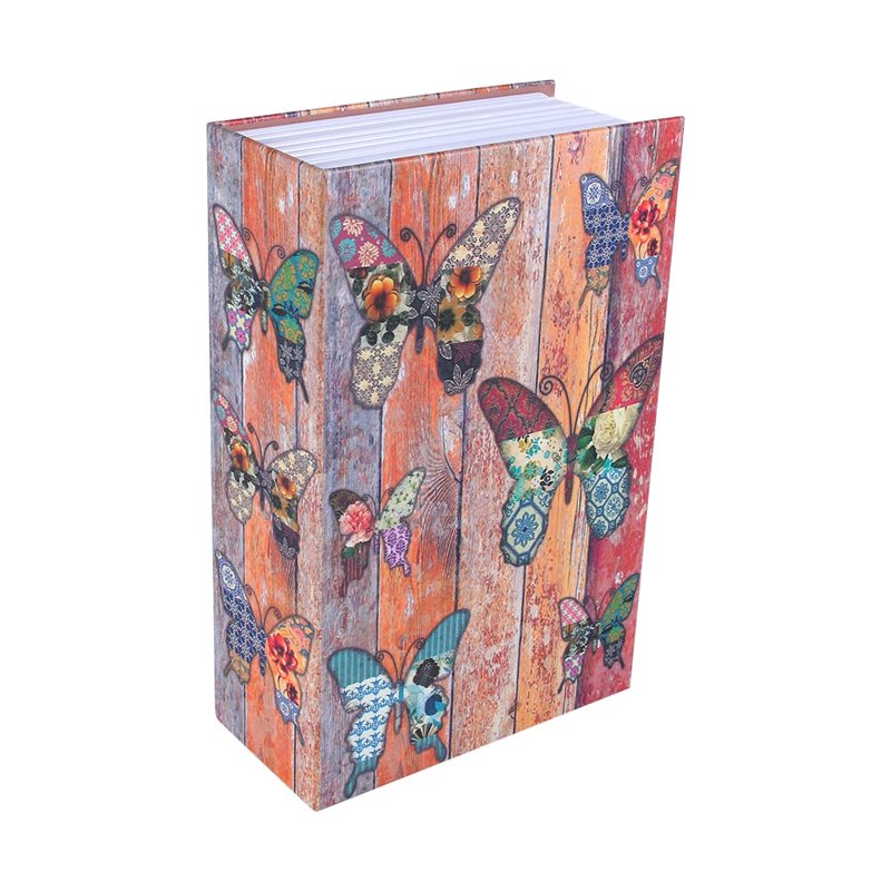 Diversion Book Safe with Key Lock - Hidden Security Storage Box, 7.09 x 4.72 inches