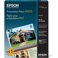 Epson Matte Presentation Paper, 8.5 x 11 Inches, 100 Sheets - Bright White Inkjet Paper for Flyers & Reports
