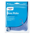 Dental Floss Picks with Mint Flavor, Double Thread, 75+ Count Multipack