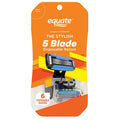 Men's 5 Blade Disposable Razors with Lubrication - Sensitive Skin, 6 Pack