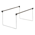 Letter Size Drawer File Frame 2 Pack - Metal Hanging Folder Organizer
