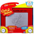 Classic Red Etch A Sketch Drawing Toy for Kids & Adults - Creative Screen Game