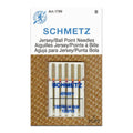 Sewing Machine Needles for Knit Fabrics - Jersey/Ball Point, Multiple Sizes & Packs