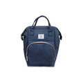 Unisex Mini Backpack Handbag for School Work Travel Navy All Ages