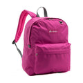 Unisex 16.5-Inch Classic Backpack for School Work Travel Magenta Orchid