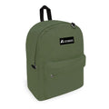 Unisex 16.5-Inch Classic Backpack with Spacious Main Compartment and Front Zipper Pocket
