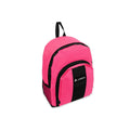 Unisex 17-Inch Color Block Backpack with Multiple Pockets - All Colors