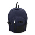 Water-Resistant Travel Backpack with Mesh Front and Side Pockets