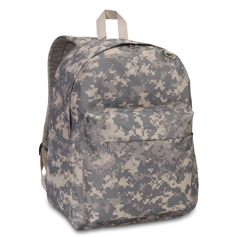 Everest Digital Camo Backpack - Classic Military Style, Spacious 16.5 x 13 Inches