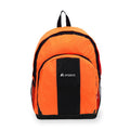 Unisex Backpack with Multiple Pockets - Stylish Colorblocking, 17x5x11 Inches