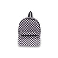 Basic Pattern Backpack with Multiple Color Options - 15x5x11 Inches