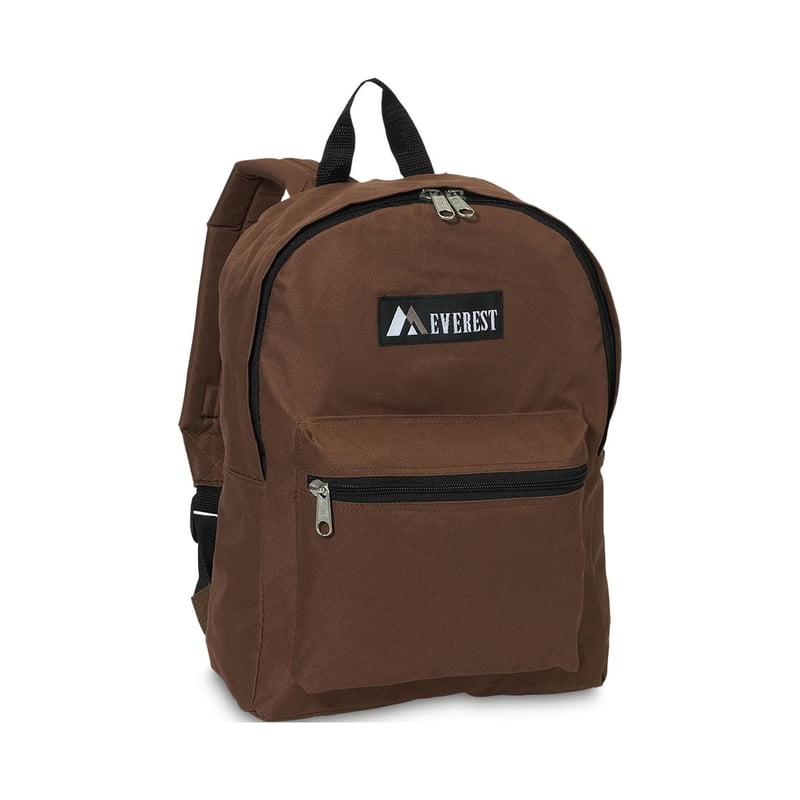 Unisex 15-Inch Basic Backpack with Multiple Color Options