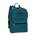 Unisex 15-Inch Basic Backpack - Multiple Colors for School & Travel