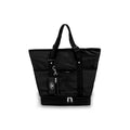 Unisex Deluxe Shopping Tote Bag with Water Bottle Holder and Multiple Pockets