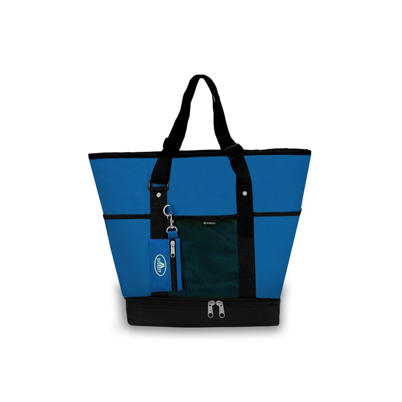 Unisex Deluxe Shopping Tote Bag with Multiple Compartments - Everest