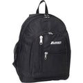 Unisex Double Compartment 18-Inch Backpack with Multiple Color Options