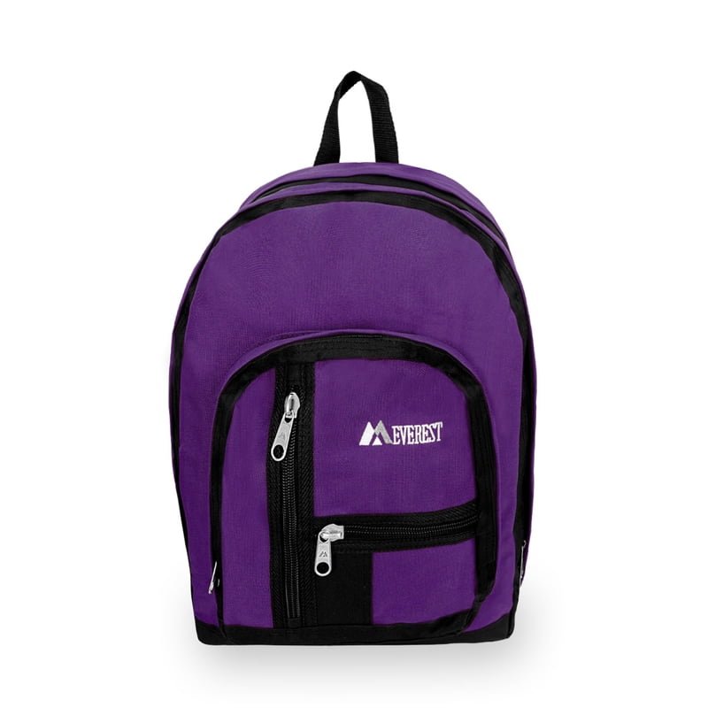 Unisex 18-Inch Double Compartment Backpack - Multiple Colors