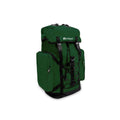 Unisex Hiking Backpack with Multiple Compartments - Adjustable Waist & Bungee Organizer