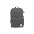 Unisex Modern Laptop Backpack with Tech Organizer - Dark Gray