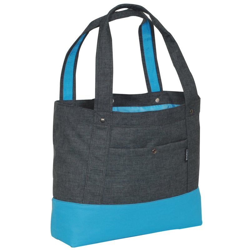 Unisex Polyester Tablet Tote Bag with Zipper Pocket - Durable & Stylish