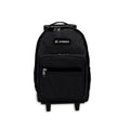 Unisex Wheeled Backpack with Multiple Pockets & Telescoping Handle