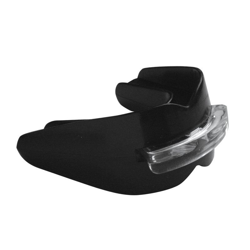 Double Mouthguard for Sports - Custom Fit, BPA-Free, Black