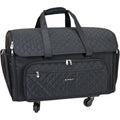 Large Wheeled Sewing Machine Bag with Multiple Pockets - Durable & Spacious Storage for Sewing & Craft Supplies