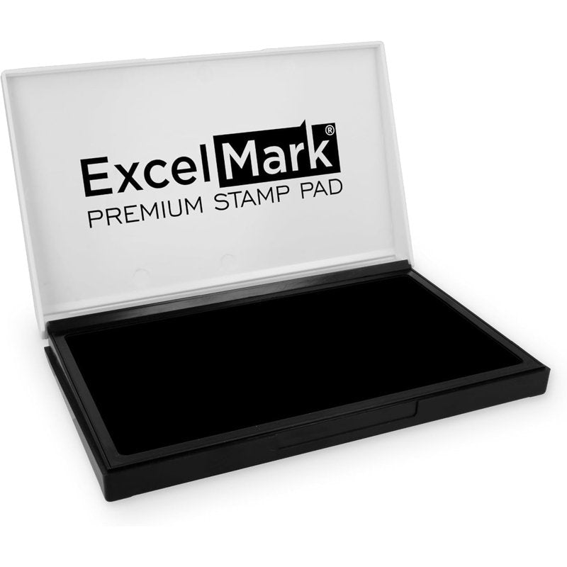 Large Rubber Stamp Ink Pad - Extra Large 3-7/8" x 7" for Crafts & Office Use