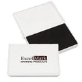 Ink Pad for Rubber Stamps 1-7/8 x 3-1/8 Inches - Black, Purple, Red, Blue
