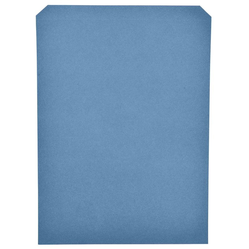 Blue Manuscript Cover 9x12.5 Inches Pack of 100 - Office Document Protection