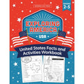 United States Geography Workbook for Kids - Fun Facts & Coloring Activities