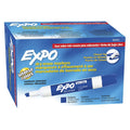 Expo Low Odor Dry Erase Markers - Chisel Tip, Blue, 12 Count