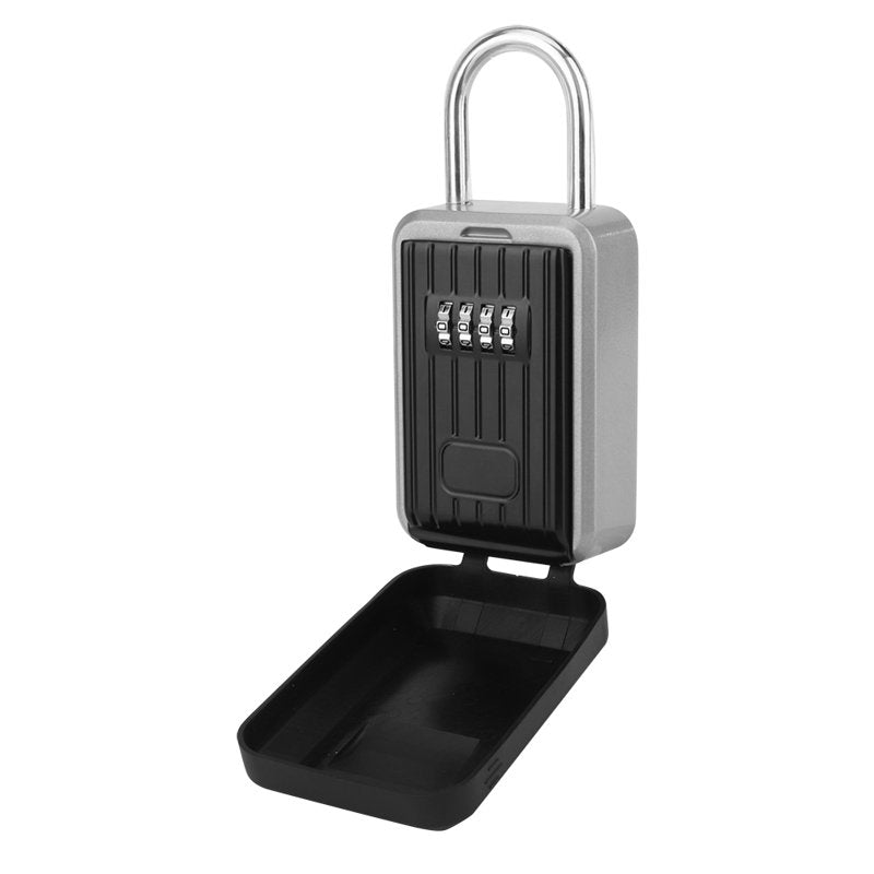Weatherproof Key Lock Box with Combination Code Wall Mount Outdoor Indoor Safe