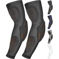 Padded Arm Sleeves for Football, Volleyball & Sports Protection - Youth & Adults