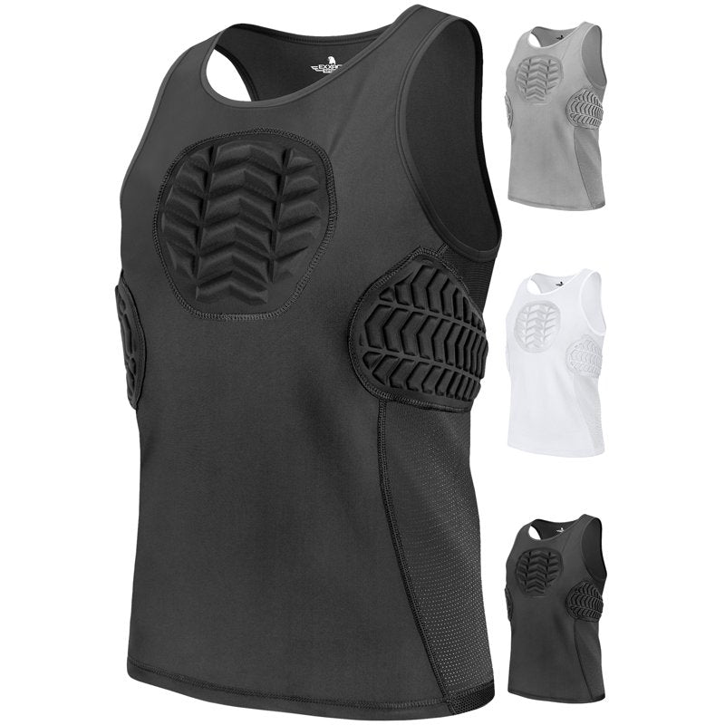 Youth Baseball Chest Protector with Impact-Dispersing Padding & Breathable Mesh