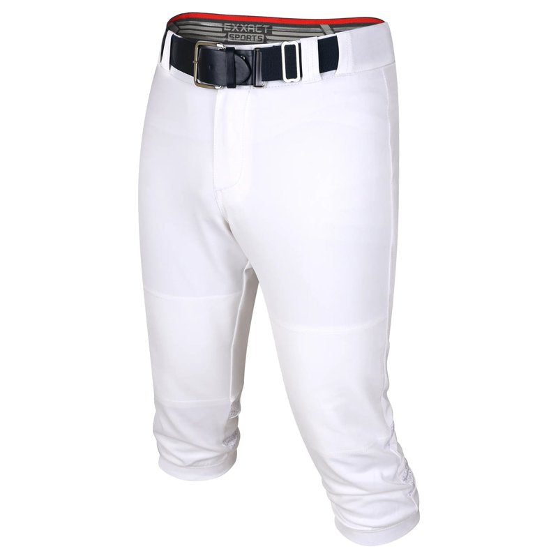 Women's Softball Pants with Zipper Fly & Mesh Panels - Performance Athletic Bottoms