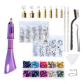 Bedazzler Kit with Rhinestones 7-in-1 Hot-Fix Tool for Jewelry & Crafts