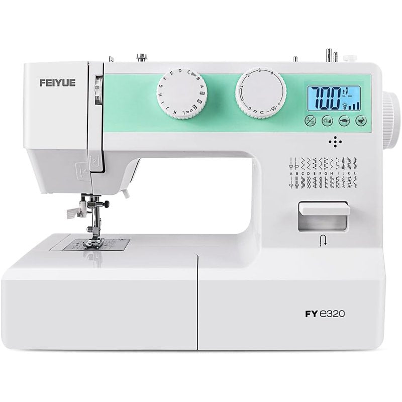 Beginner Sewing Machine with LCD Display, 25 Stitches & Adjustable Speed