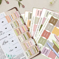Bible Index Tabs Set - 75 Laminated Chapter Markers for Old & New Testament