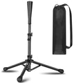 Adjustable Baseball Batting Tee with Tripod Stand - Softball & Baseball Practice Aid