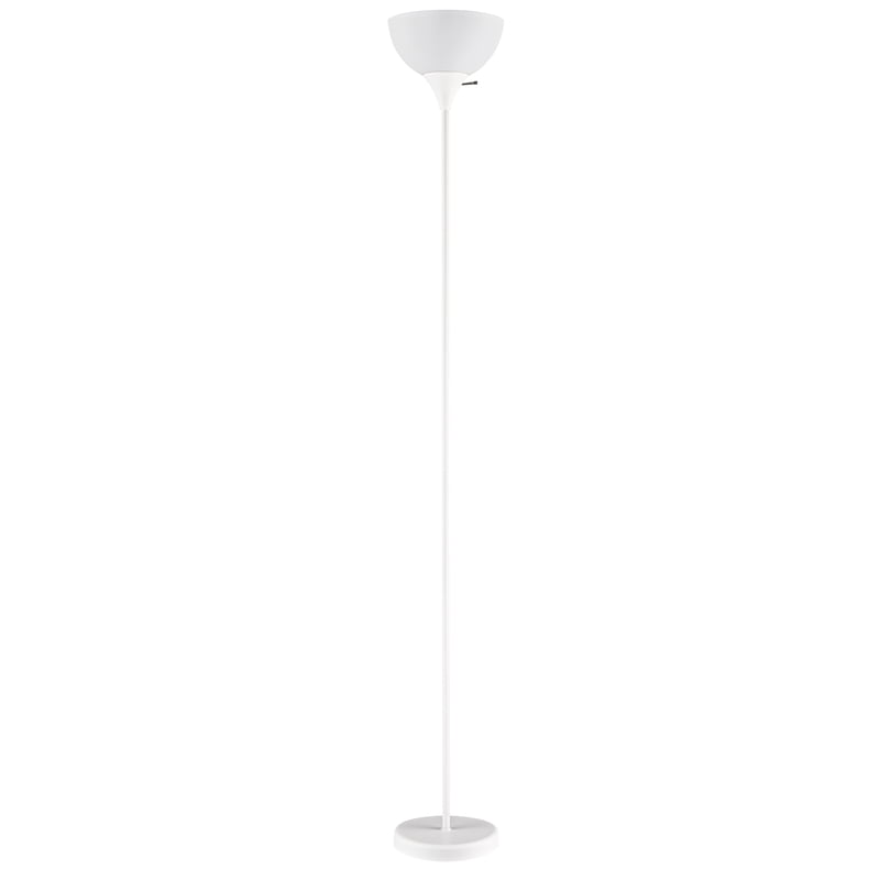 Modern 71-Inch Floor Lamp with 3-Way Switch - White, Black, Gray, Brown Finish