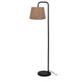 Mainstays Black Metal Floor Lamp with Natural Rope Shade - Indoor Lighting